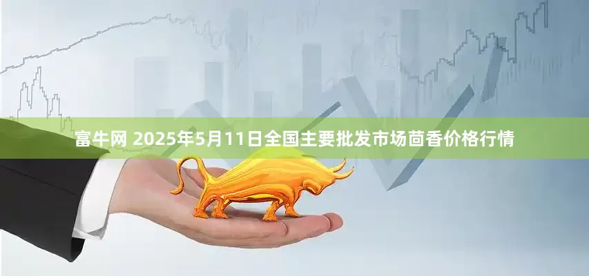 富牛网 2025年5月11日全国主要批发市场茴香价格行情